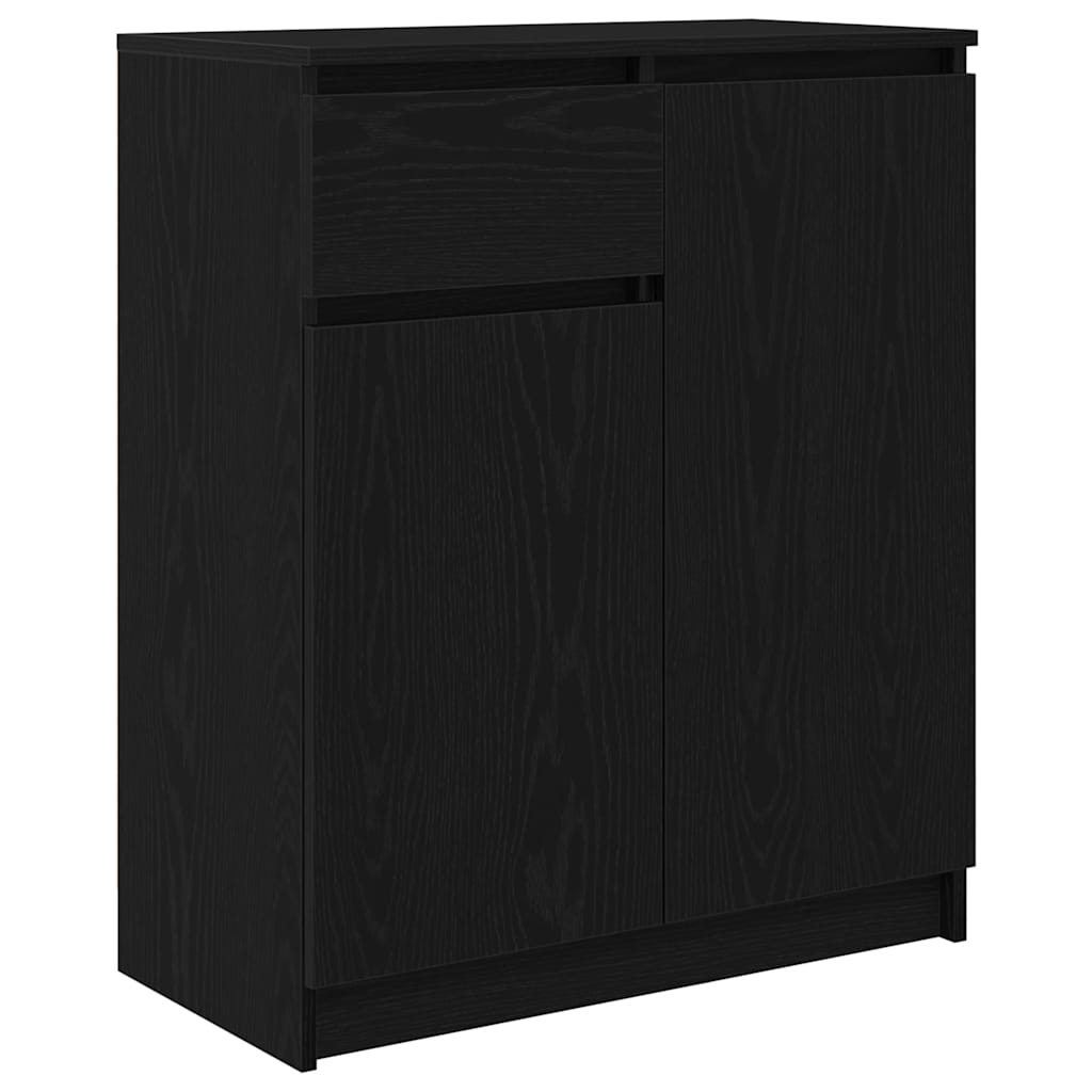 Συρταριέρα με Συρτάρια Μαύρη βελανιδιά 71x35x84 εκ. Επεξ. Ξύλο - Pakobazaar