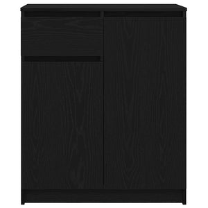 Συρταριέρα με Συρτάρια Μαύρη βελανιδιά 71x35x84 εκ. Επεξ. Ξύλο - Pakobazaar