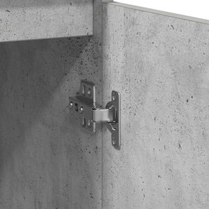 Συρταριέρα με Συρτάρια Γκρι Σκυρ. 71x35x84 εκ. από Επεξ. Ξύλο