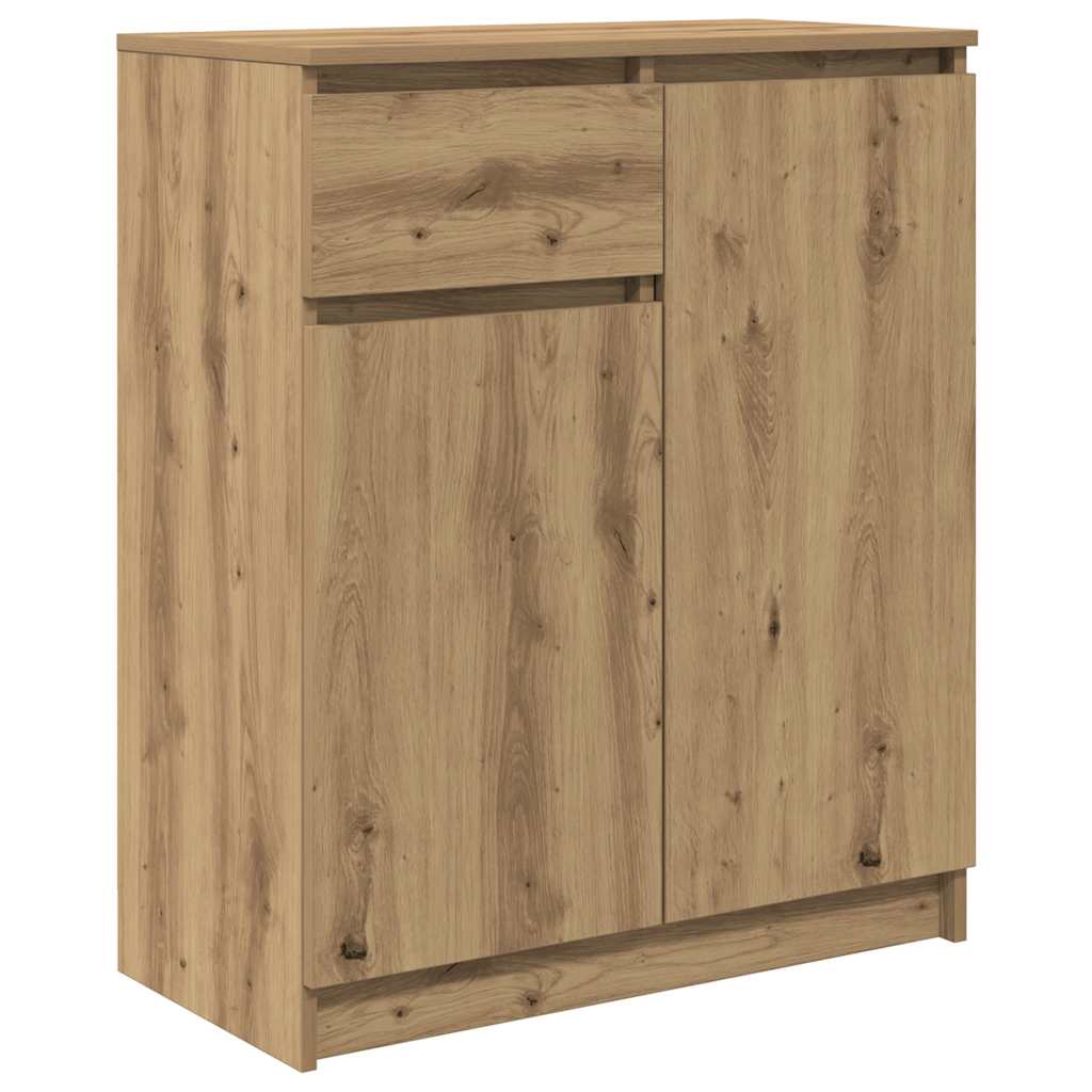 Συρταριέρα με Συρτάρια Τεχνίτης Δρυς 71x35x84 εκ. Επεξ. Ξύλο