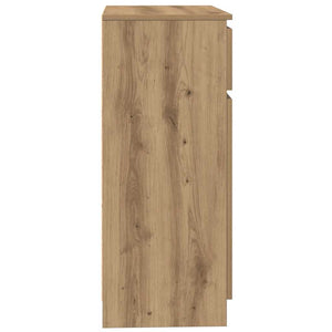 Συρταριέρα με Συρτάρια Τεχνίτης Δρυς 71x35x84 εκ. Επεξ. Ξύλο