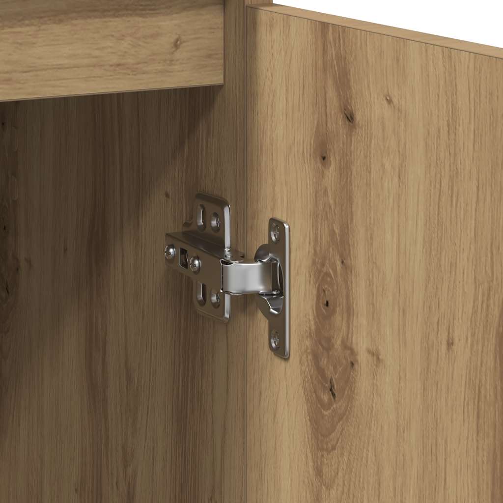 Συρταριέρα με Συρτάρια Τεχνίτης Δρυς 71x35x84 εκ. Επεξ. Ξύλο