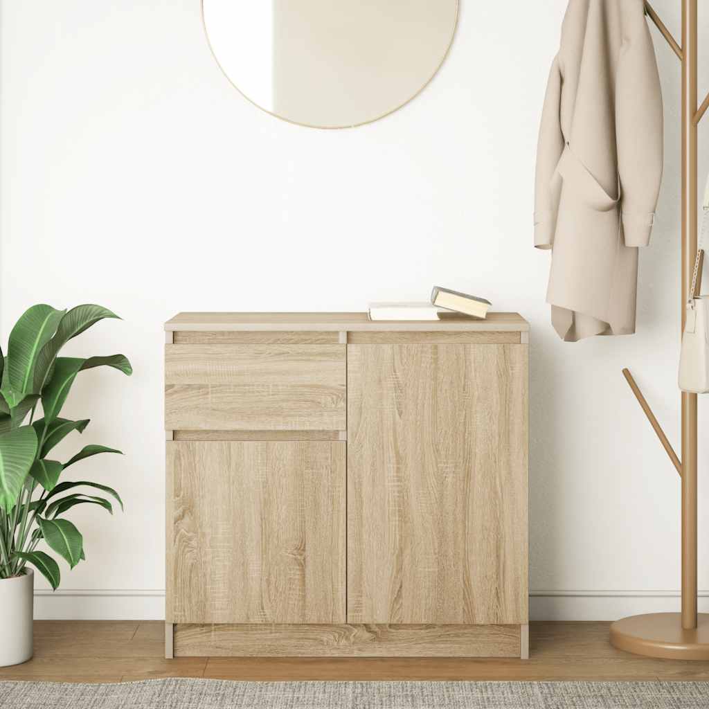 Συρταριέρα με Συρτάρια Sonoma Δρυς 71x35x65 εκ. από Επεξ. Ξύλο