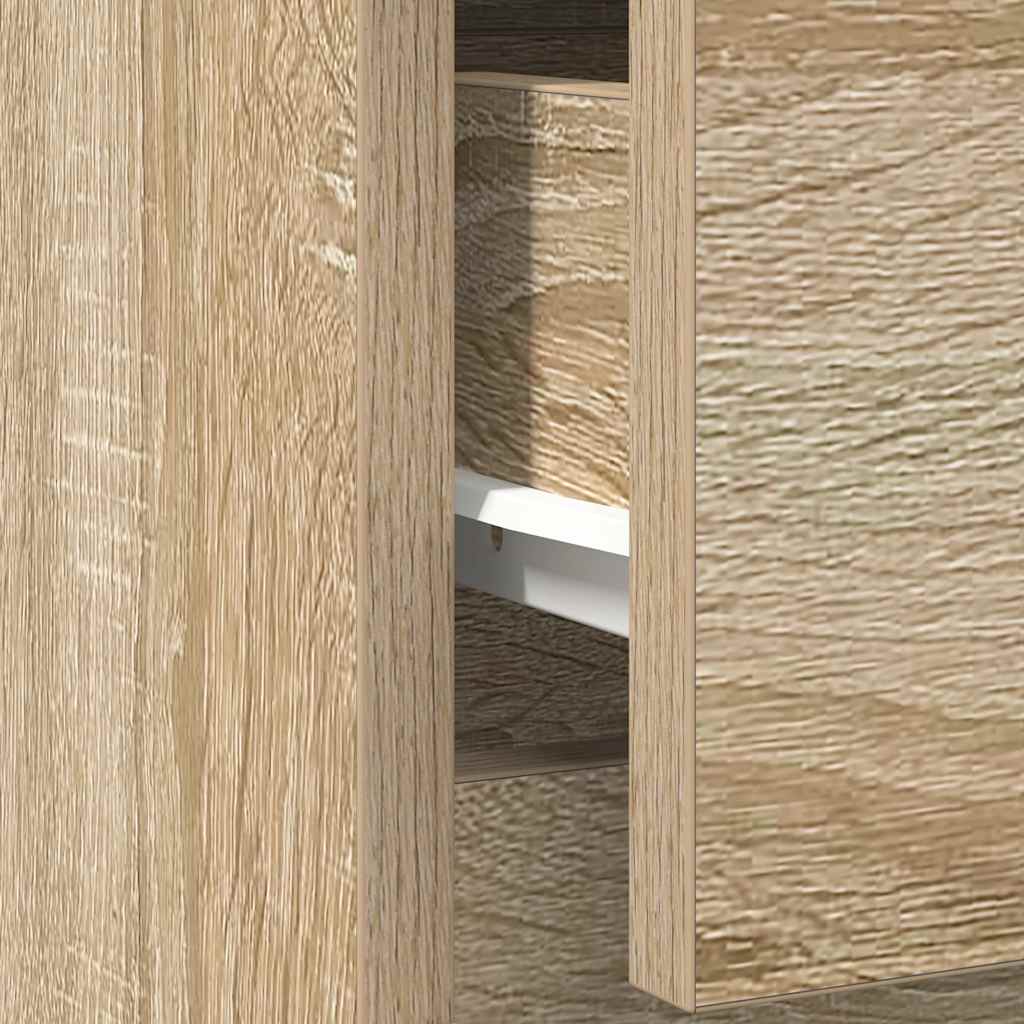 Συρταριέρα με Συρτάρια Sonoma Δρυς 71x35x65 εκ. από Επεξ. Ξύλο