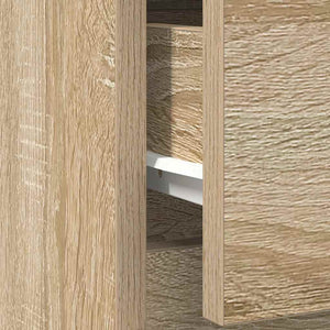 Συρταριέρα με Συρτάρια Sonoma Δρυς 71x35x65 εκ. από Επεξ. Ξύλο