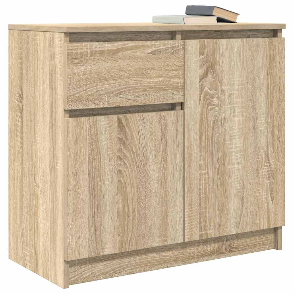 Συρταριέρα με Συρτάρια Sonoma Δρυς 71x35x65 εκ. από Επεξ. Ξύλο