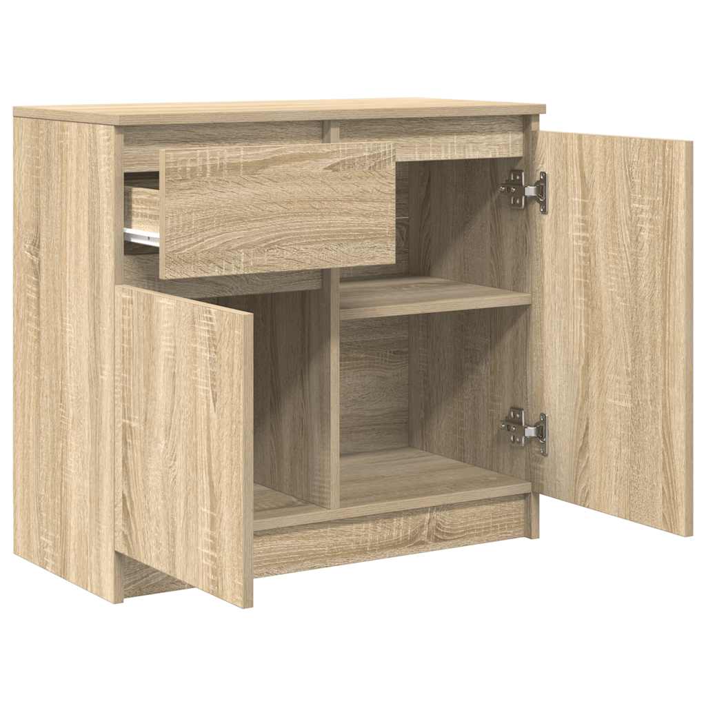 Συρταριέρα με Συρτάρια Sonoma Δρυς 71x35x65 εκ. από Επεξ. Ξύλο