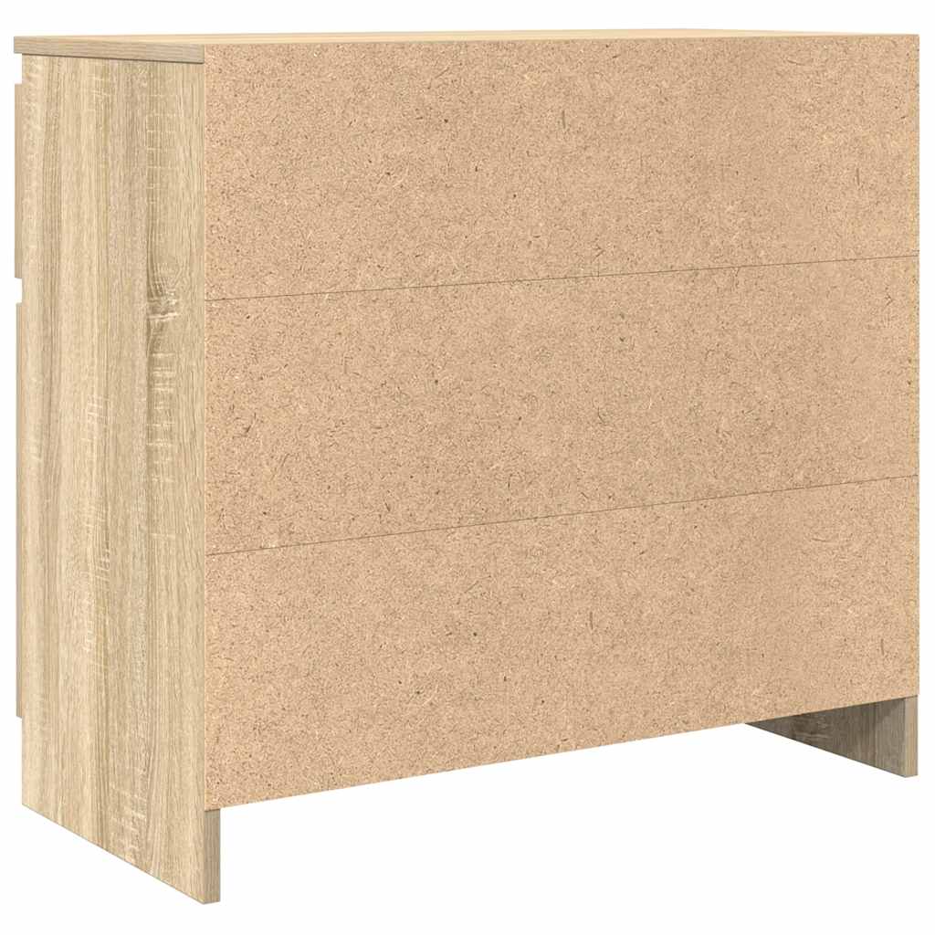 Συρταριέρα με Συρτάρια Sonoma Δρυς 71x35x65 εκ. από Επεξ. Ξύλο