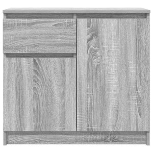 Συρταριέρα με Συρτάρια Γκρι Sonoma 71x35x65 εκ. από Επεξ. Ξύλο
