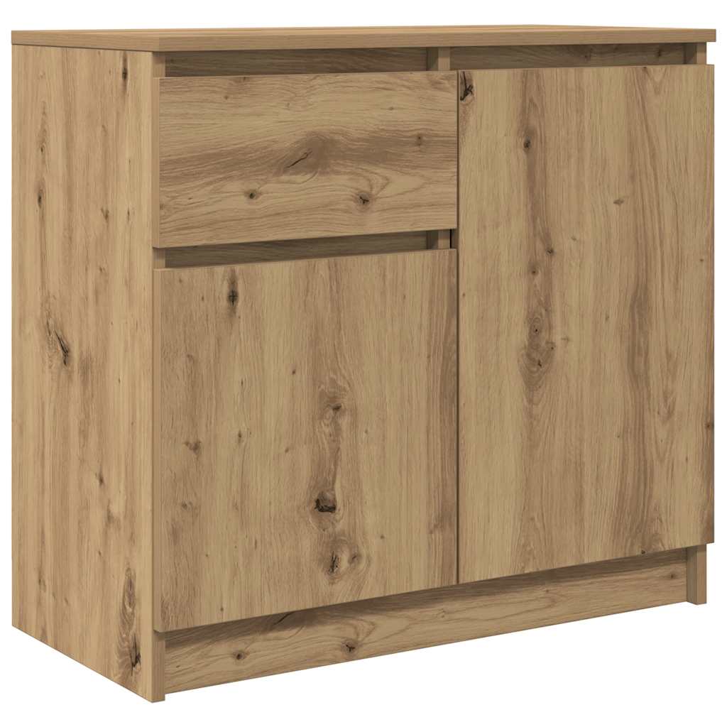 Συρταριέρα με Συρτάρια Τεχνίτης Δρυς 71x35x65 εκ. Επεξ. Ξύλο