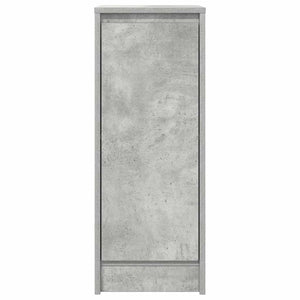Ντουλάπι Γκρι Σκυροδέματος 29,5x34x76 εκ. Επεξεργασμένο Ξύλο