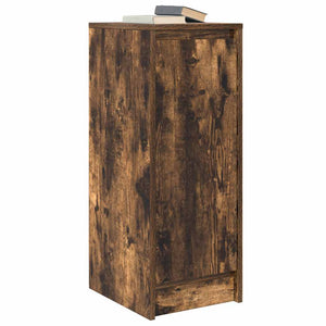 Sideboard Καπνιστή δρυς 29,5x34x76 cm Κατασκευασμένο ξύλο