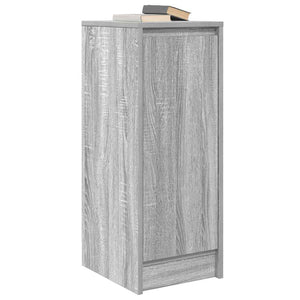 Sideboard Γκρι Sonoma 29,5x34x76 cm Ξύλινο μηχανουργικό ξύλο