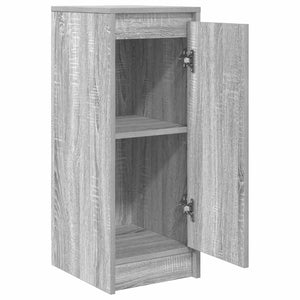 Sideboard Γκρι Sonoma 29,5x34x76 cm Ξύλινο μηχανουργικό ξύλο