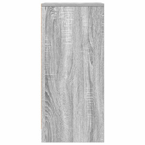 Sideboard Γκρι Sonoma 29,5x34x76 cm Ξύλινο μηχανουργικό ξύλο
