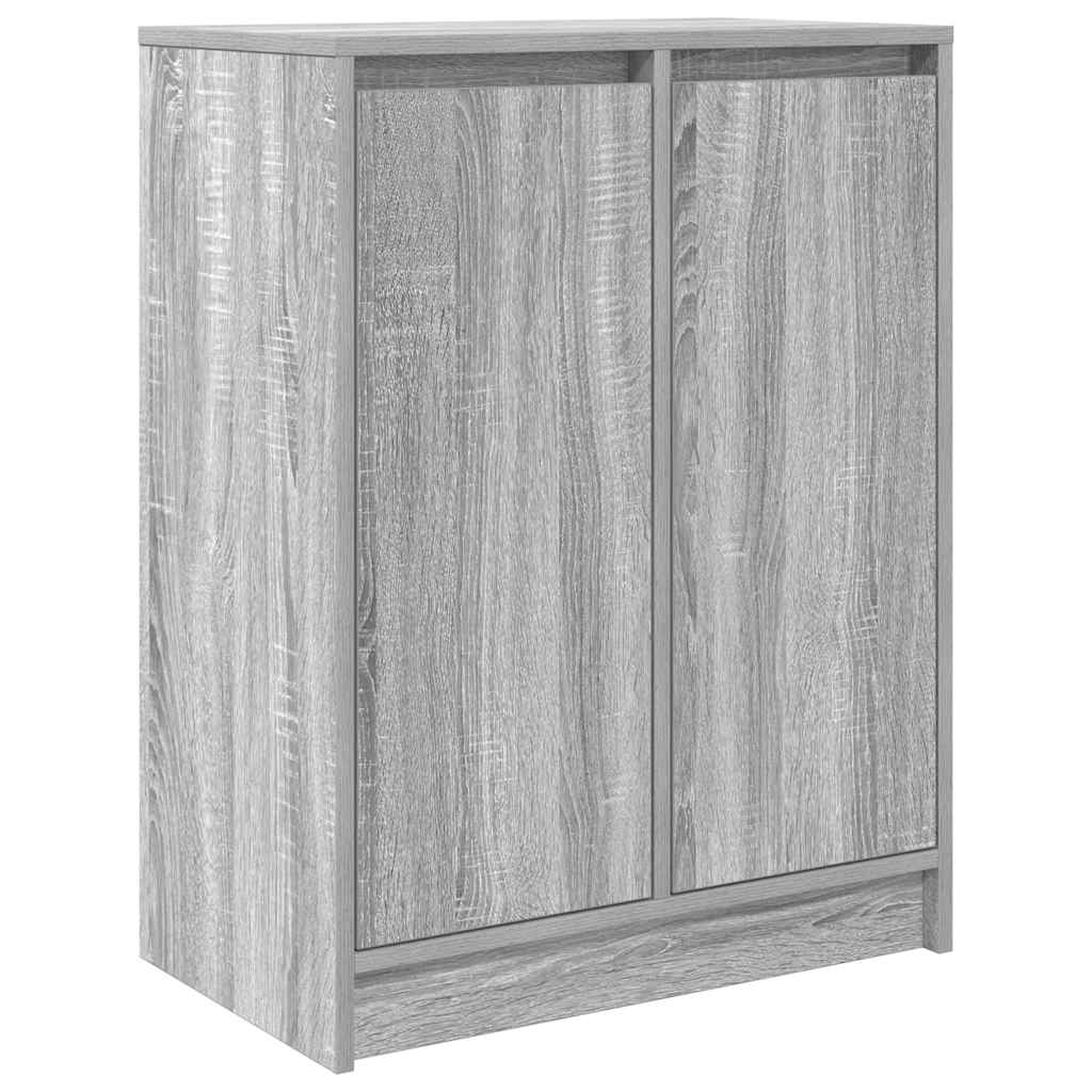 Συρταριέρα Γκρι Sonoma 57x34x76 εκ. Ξύλινο μηχανουργικό ξύλο