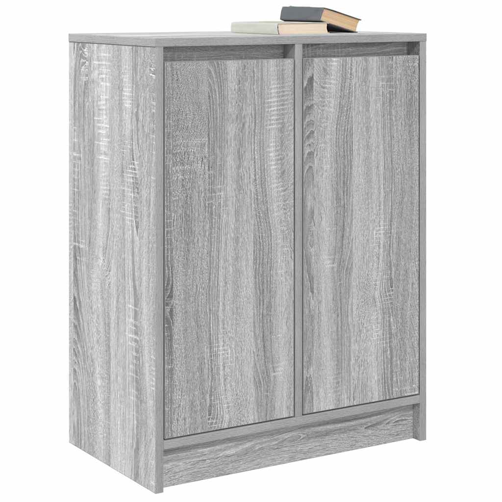 Συρταριέρα Γκρι Sonoma 57x34x76 εκ. Ξύλινο μηχανουργικό ξύλο