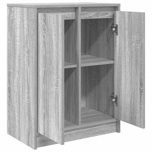 Συρταριέρα Γκρι Sonoma 57x34x76 εκ. Ξύλινο μηχανουργικό ξύλο