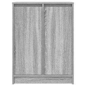 Συρταριέρα Γκρι Sonoma 57x34x76 εκ. Ξύλινο μηχανουργικό ξύλο