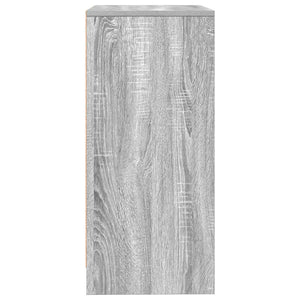 Συρταριέρα Γκρι Sonoma 57x34x76 εκ. Ξύλινο μηχανουργικό ξύλο