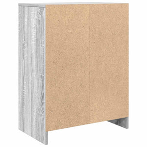 Συρταριέρα Γκρι Sonoma 57x34x76 εκ. Ξύλινο μηχανουργικό ξύλο