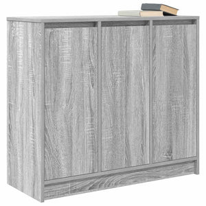 Συρταριέρα Γκρι Sonoma 85x34x76 εκ. Ξύλινο μηχανουργικό ξύλο