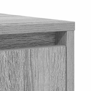 Συρταριέρα Γκρι Sonoma 85x34x76 εκ. Ξύλινο μηχανουργικό ξύλο