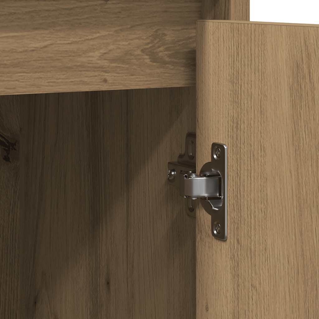 Ντουλάπι τεχνίτης Δρυς 85x34x76 εκ. από Επεξεργασμένο Ξύλο - Pakobazaar