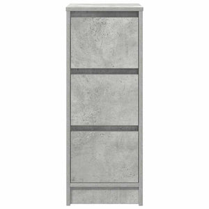Ντουλάπι Γκρι Σκυροδέματος 29,5x34x76 εκ. Επεξεργασμένο Ξύλο