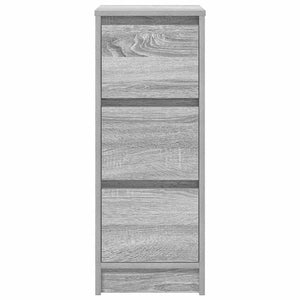 Sideboard Γκρι Sonoma 29,5x34x76 cm Ξύλινο μηχανουργικό ξύλο
