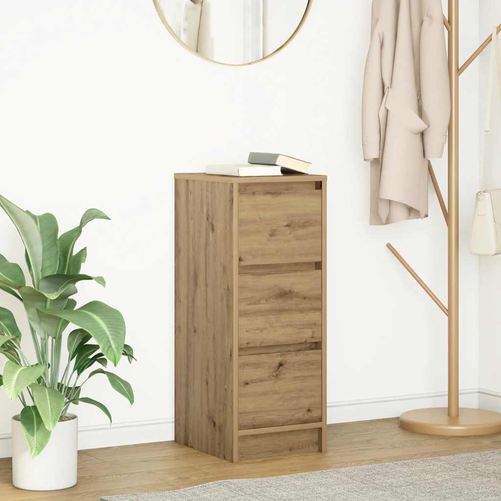 Ντουλάπι τεχνίτης Δρυς 29,5x34x76 εκ. Επεξεργασμένο Ξύλο - Pakobazaar