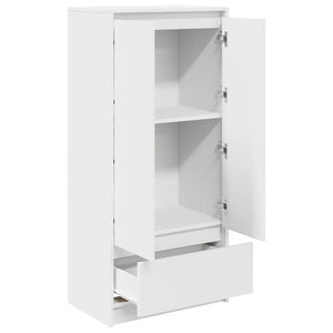 Ντουλάπι με συρτάρι 55,5x34x119,5 cm Ξύλινο μηχανουργικό ξύλο - Pakobazaar
