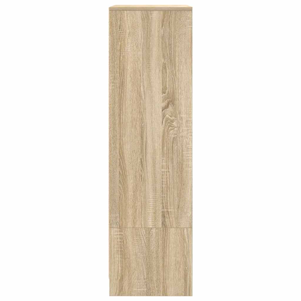 Ντουλάπι με συρτάρι 55,5x34x119,5 εκ. Ξύλινο μηχανουργικό ξύλο - Pakobazaar