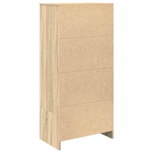 Ντουλάπι με συρτάρι 55,5x34x119,5 εκ. Ξύλινο μηχανουργικό ξύλο - Pakobazaar