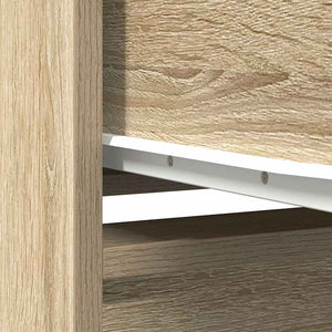 Ντουλάπι με συρτάρι 55,5x34x119,5 εκ. Ξύλινο μηχανουργικό ξύλο - Pakobazaar