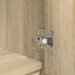 Ντουλάπι με συρτάρι 55,5x34x119,5 εκ. Ξύλινο μηχανουργικό ξύλο - Pakobazaar