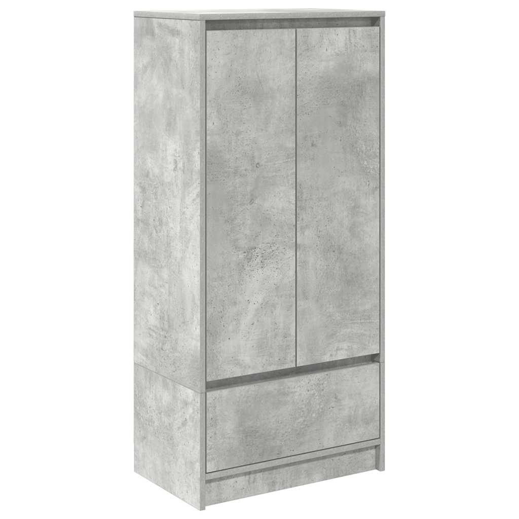 Ντουλάπι με συρτάρι 55,5x34x119,5 εκ. Ξύλινο μηχανουργικό ξύλο - Pakobazaar