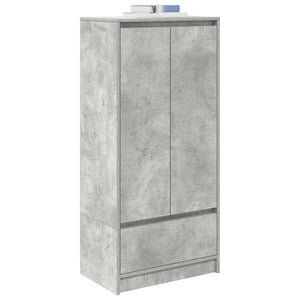 Ντουλάπι με συρτάρι 55,5x34x119,5 εκ. Ξύλινο μηχανουργικό ξύλο - Pakobazaar
