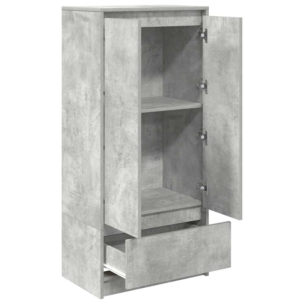 Ντουλάπι με συρτάρι 55,5x34x119,5 εκ. Ξύλινο μηχανουργικό ξύλο - Pakobazaar