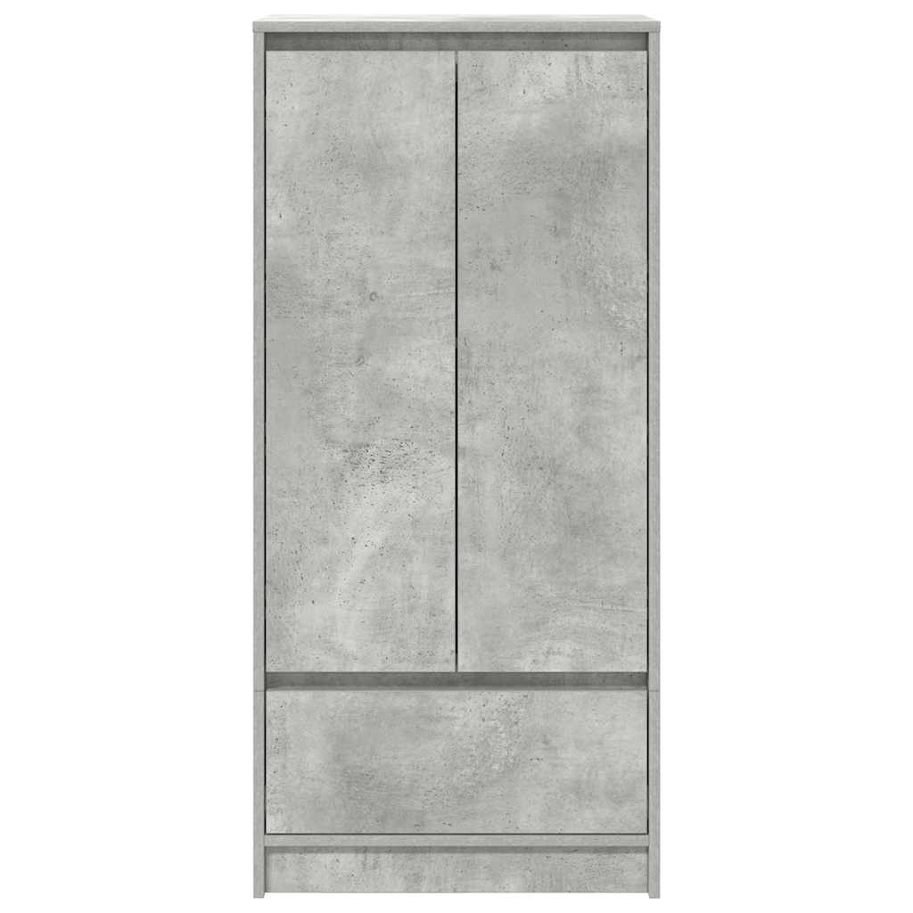 Ντουλάπι με συρτάρι 55,5x34x119,5 εκ. Ξύλινο μηχανουργικό ξύλο - Pakobazaar