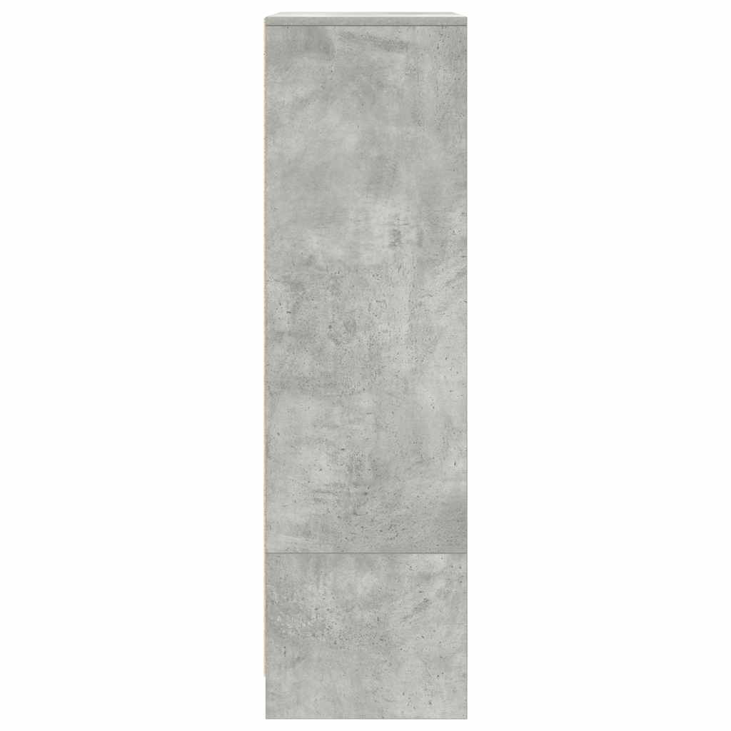 Ντουλάπι με συρτάρι 55,5x34x119,5 εκ. Ξύλινο μηχανουργικό ξύλο - Pakobazaar