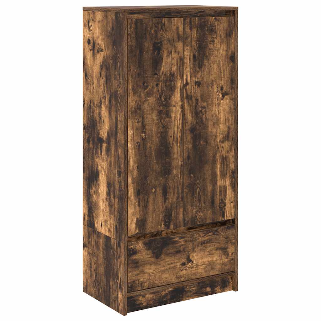 Ντουλάπι με συρτάρι 55,5x34x119,5 εκ. Ξύλινο μηχανουργικό ξύλο - Pakobazaar