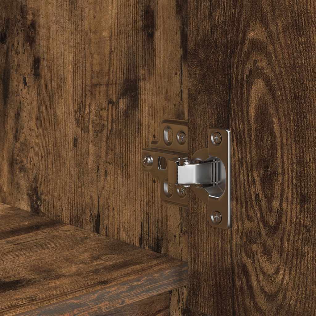 Ντουλάπι με συρτάρι 55,5x34x119,5 εκ. Ξύλινο μηχανουργικό ξύλο - Pakobazaar