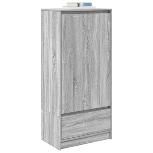 Ντουλάπι με συρτάρι 55,5x34x119,5 εκ. Ξύλινο μηχανουργικό ξύλο - Pakobazaar