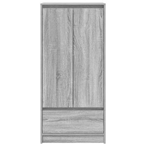 Ντουλάπι με συρτάρι 55,5x34x119,5 εκ. Ξύλινο μηχανουργικό ξύλο - Pakobazaar