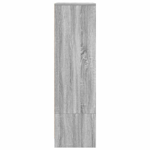 Ντουλάπι με συρτάρι 55,5x34x119,5 εκ. Ξύλινο μηχανουργικό ξύλο - Pakobazaar