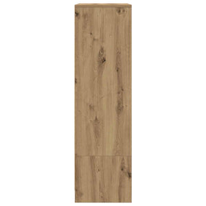 Ντουλάπι με συρτάρι 55,5x34x119,5 εκ. Ξύλινο μηχανουργικό ξύλο - Pakobazaar