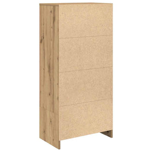 Ντουλάπι με συρτάρι 55,5x34x119,5 εκ. Ξύλινο μηχανουργικό ξύλο - Pakobazaar