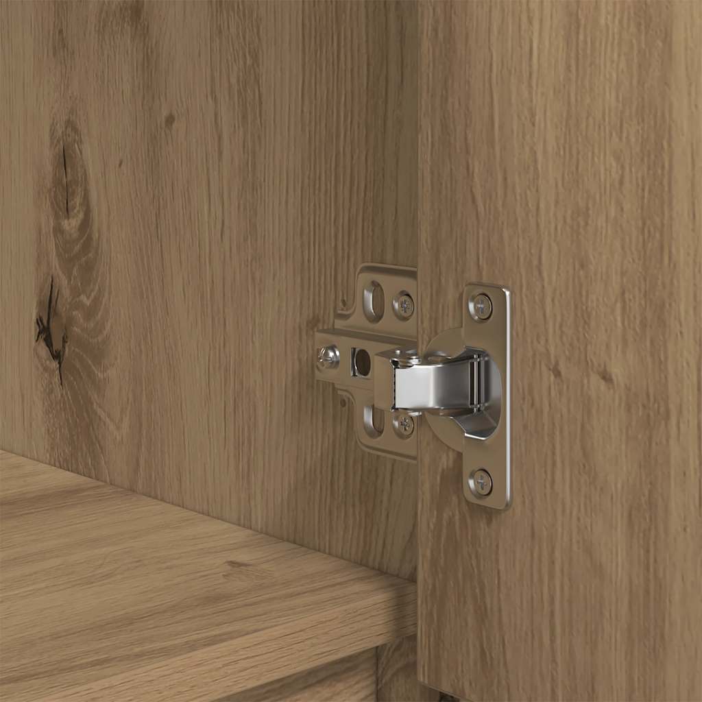 Ντουλάπι με συρτάρι 55,5x34x119,5 εκ. Ξύλινο μηχανουργικό ξύλο - Pakobazaar