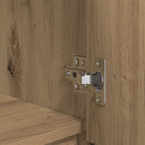 Ντουλάπι με συρτάρι 55,5x34x119,5 εκ. Ξύλινο μηχανουργικό ξύλο - Pakobazaar